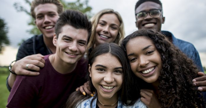 Group Of Teens