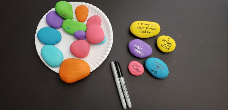 Key Example For Prayer Rocks Prayer Rocks - CATECHIST Magazine