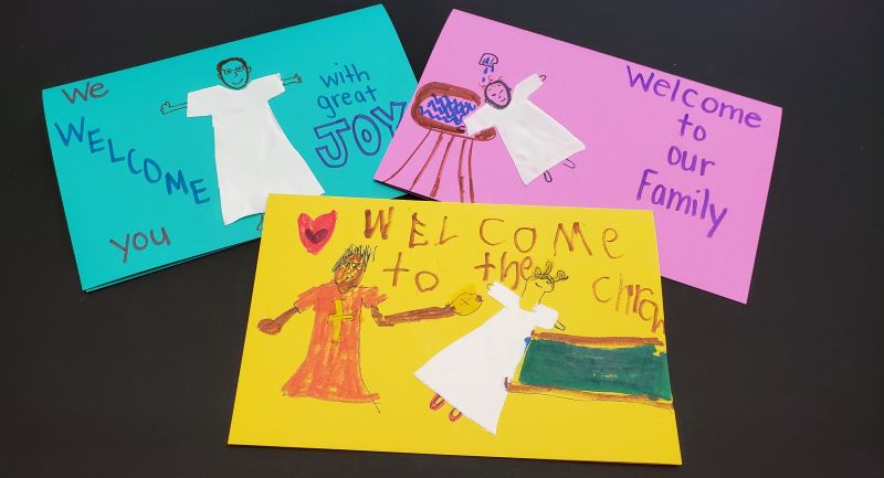 Crafts for Catechesis: Baptism Welcome Cards - CATECHIST Magazine