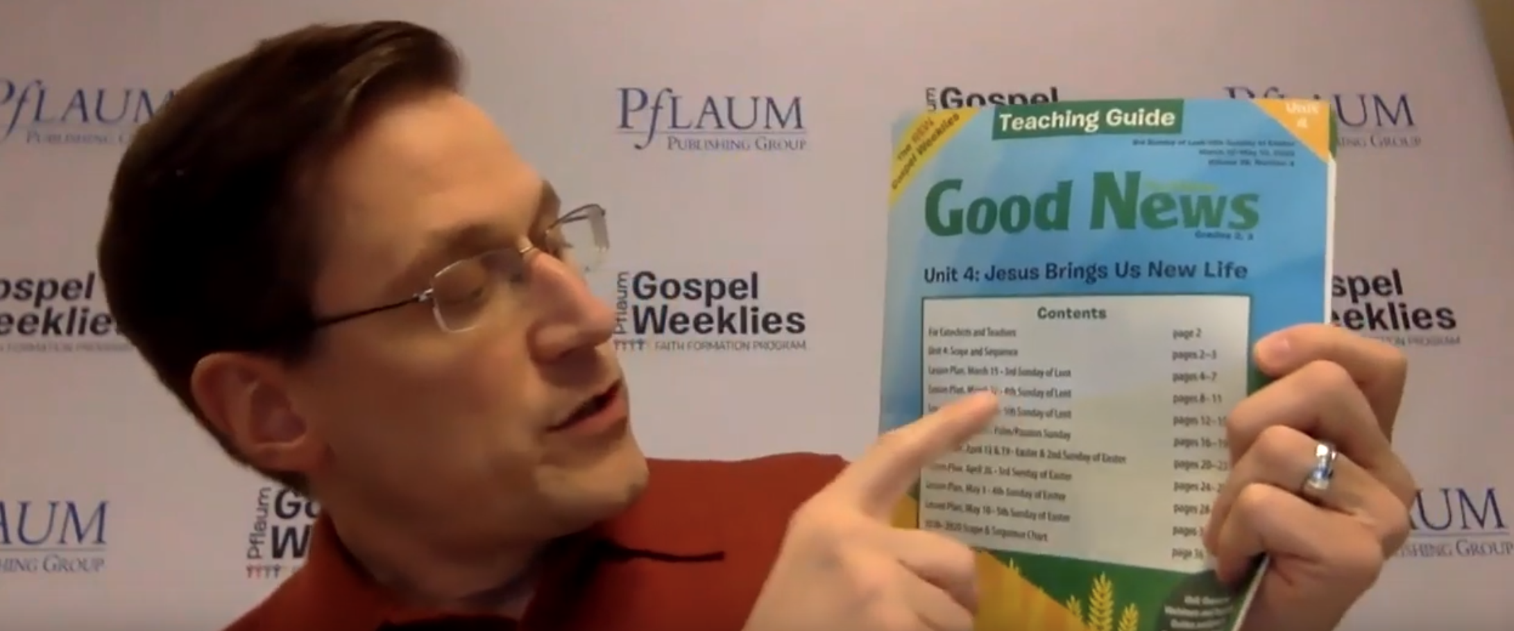 Got the Pflaum Gospel Weeklies? A Parent's "How To" Lesson from the