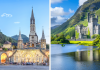 Pilgrimage Locations - France and Ireland landscapes