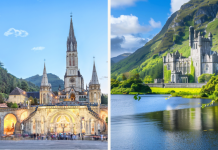 Pilgrimage Locations - France and Ireland landscapes