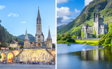 Pilgrimage Locations - France and Ireland landscapes
