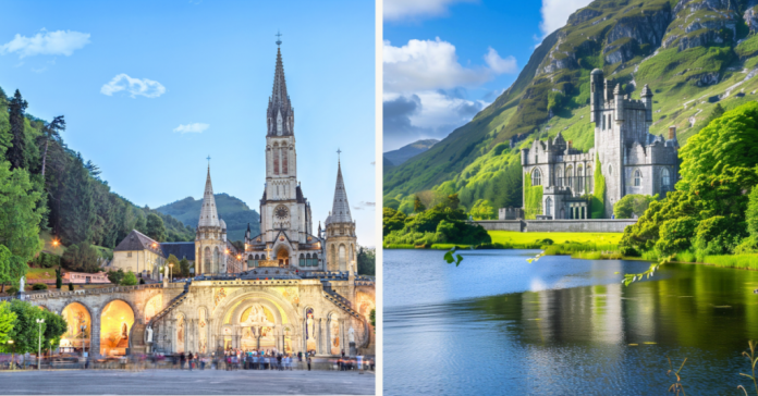 Catechist Image Pilgrimage Locations - France and Ireland landscapes