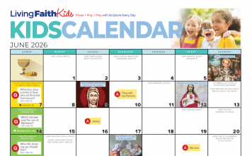 Catechist Kids Calendar